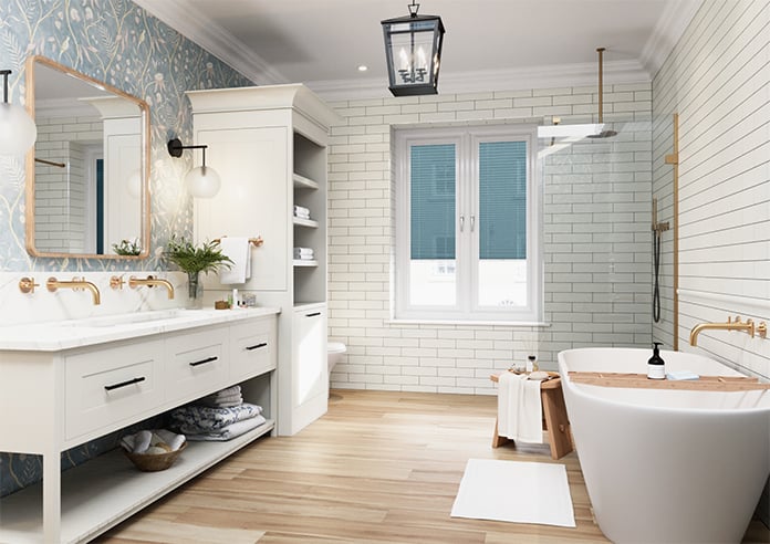 Pleated, Stone Blue - Perfect Fit Blind - Image 7